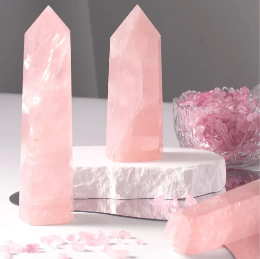 Natural Pink Crystal (Connects with Soulmate)
